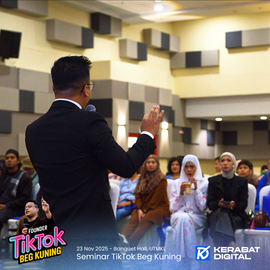 Seminar TikTok Beg Kuning KL Anjurang Kerabat Digital 10 Kerabat Digital Sdn Bhd