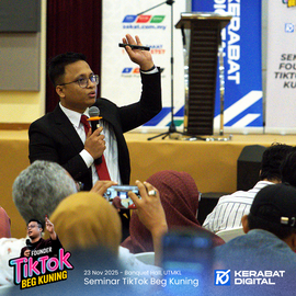Seminar TikTok Beg Kuning KL Anjurang Kerabat Digital 4 Kerabat Digital Sdn Bhd