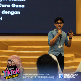 Seminar TikTok Beg Kuning KL Anjurang Kerabat Digital 5 Kerabat Digital Sdn Bhd